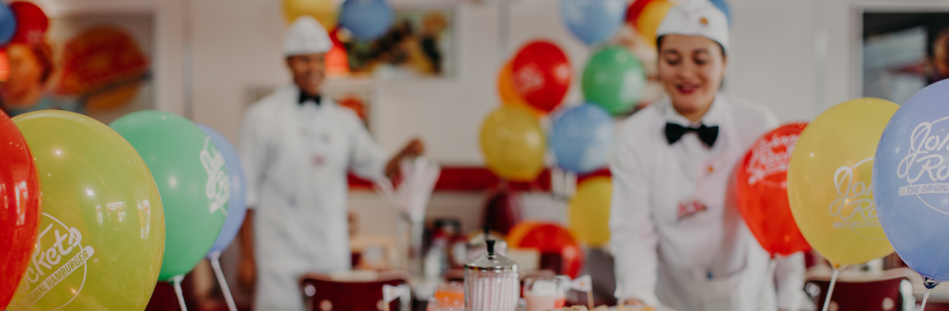 20% de dscto. en toda la carta de Johnny Rockets