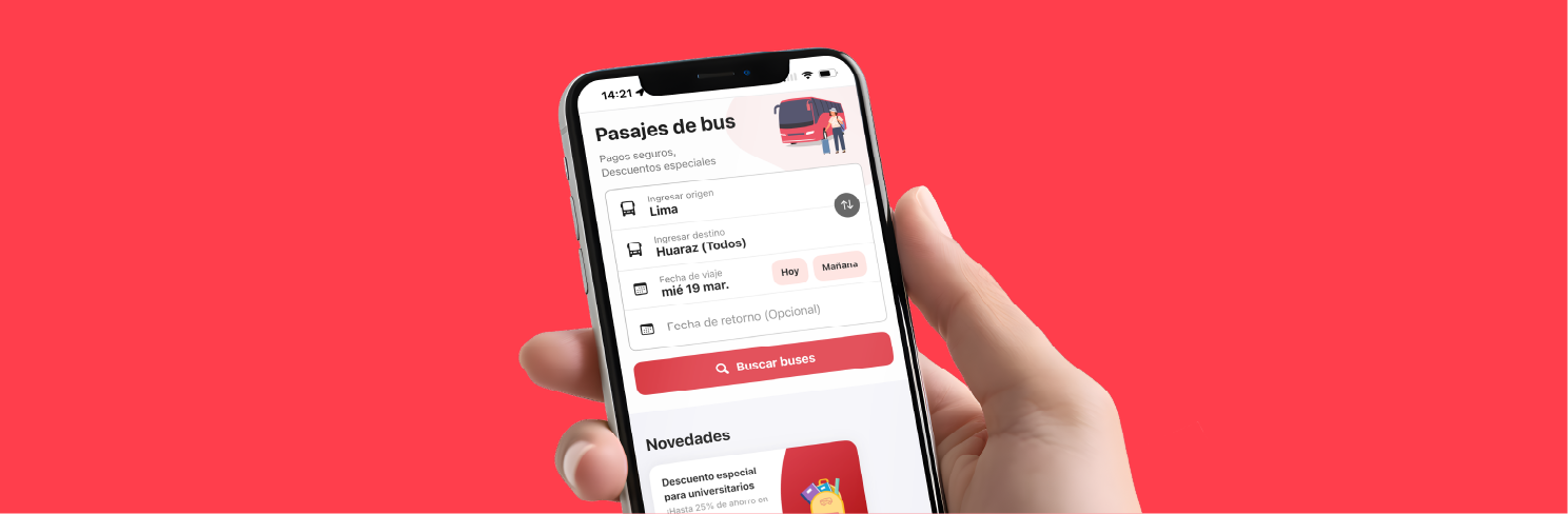 10% de dscto. en la compra de pasajes