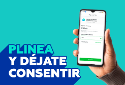 image Plinea y recibe el 100% de devolución​